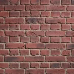 Old British Brick Aged Red Panel Stone - Image 2