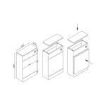 Rossini Back to Wall Unit - Image 4