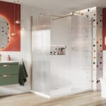 S8 Wetrooms Fluted Glass Panel