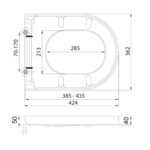 Spa D Shape Seat - Image 4