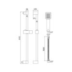 Square Riser Rail Kit - Image 3