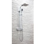 Elliot Square Rigid Riser Shower - Image 3