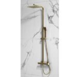 Elliot  Square Rigid Riser Shower