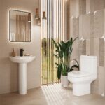 Spa Rimless Closed Back Pan, Cistern & Seat - Image 2