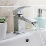 Descent Mini Mono Basin Mixer with Push Waste - Image 2