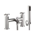 Kross Bath Shower Mixer with shower kit and wall bracket