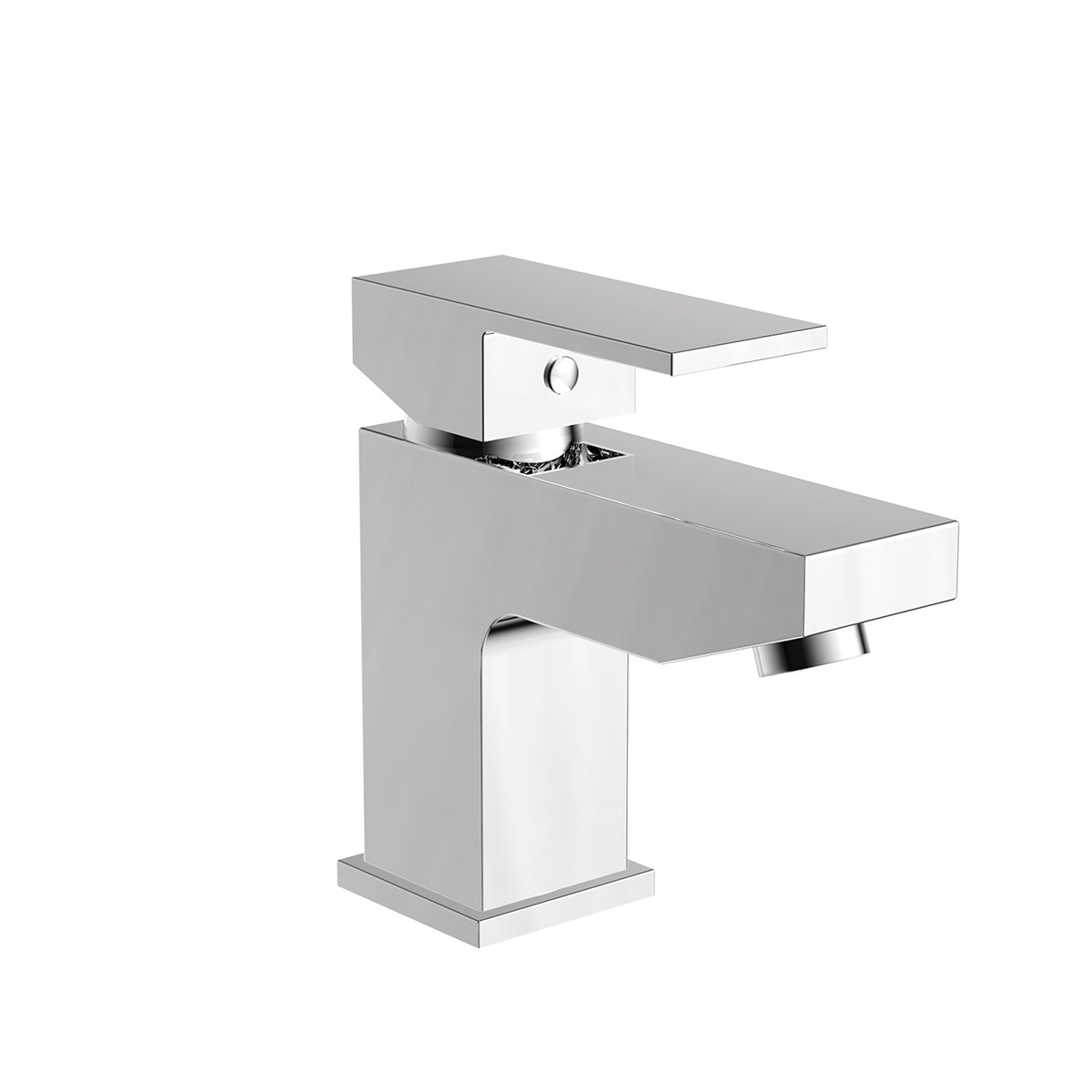 TAP141_CUTOUT_001-2-1.jpg Lanza Mono Basin Mixer with Push Waste - Image 1