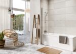 Thalia Single Panel Bath Screen