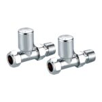 Towel Rail Valves Straight (Pair)