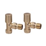 Towel Rail Valves Angled (Pair) - Image 4