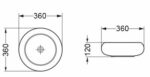 Riviera Countertop 360 Basin - Image 3