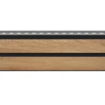 VOX Solvo – SO-02 – Double Panel Natural Oak V Black (3m) - Image 2