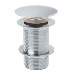 Round Dome Unslotted Sprung Basin Waste