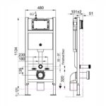 WC Frame & Cistern - Image 2