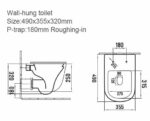 Riviera Round Wall Hung WC - Image 6