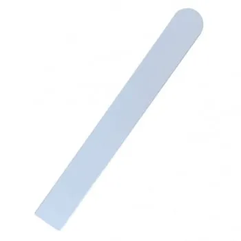 deeplas-pvc-window-sill-300mm-straight-edge-hockey-nose-end-cap-p510-3044_medium.webp Universal PVC Window Sill Board End Cap | Gloss White - Image 1